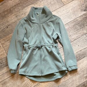 lululemon athletica Sage Green Zip-Up